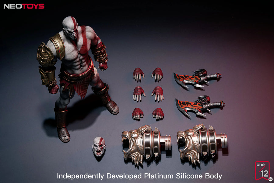 Vorverkauf NEOTOYS NEO‑001 1/12 The God Kratos Ghost of War Actionfigur Modellspielzeug