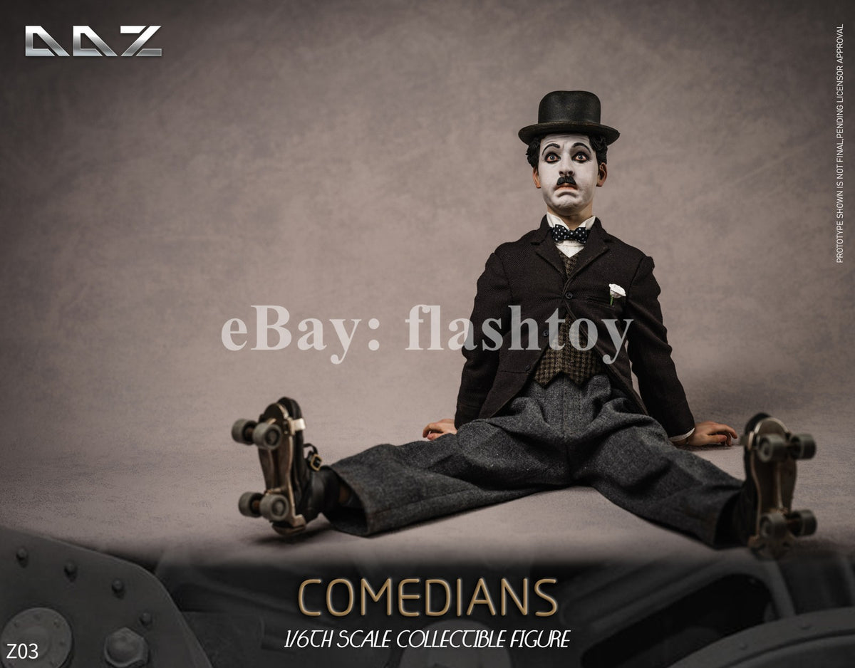 Presale DDZTOYS Z03 1/6 Comedian Chaplin Collectible Male Action Figure Model