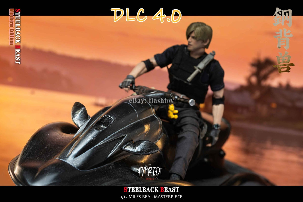 Presale Patriot Studio 1/12 DLC 4.0 Motorboat Steelback Beast RPD Officer Leon