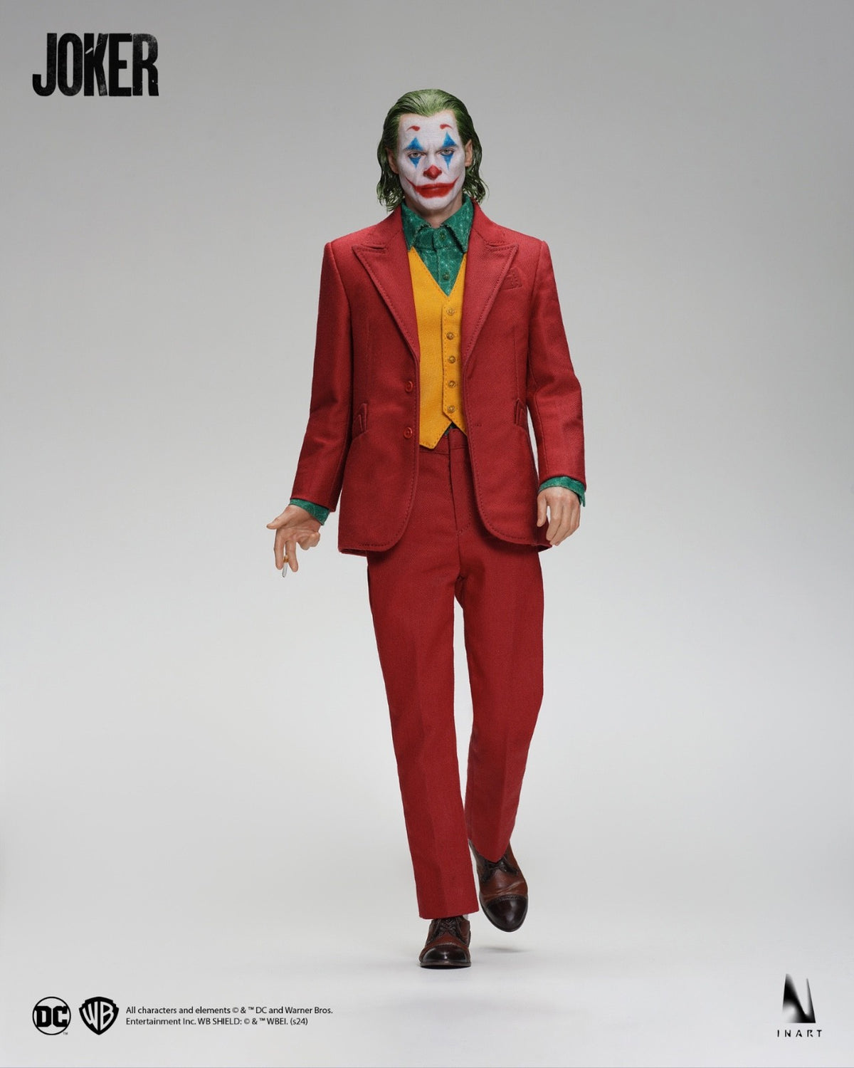 INART A008P1 1/6 JOKER 2019 Arthur Fleck Phoenix Dual Action Figures Model Toys