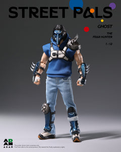 Presale ADAM ADS-001 1/12 Street Pals Ghost The Fear Hunter Action Figure Model