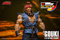 Presale STORM ARENA SFSA07 1/12 Street Fighter Zero 3 Gouki Action Figure Model