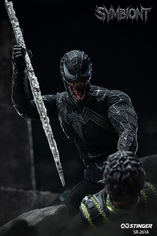 Presale Stinger SR-261A 1/12 Symbiont Venom Collectible Action Figure Model Toy