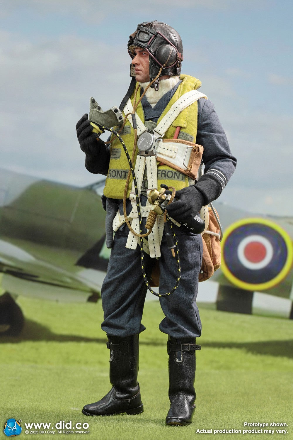 DID K80187 1/6 WWII British Pilot Squadron Leader Tom Action Figure Model Toy