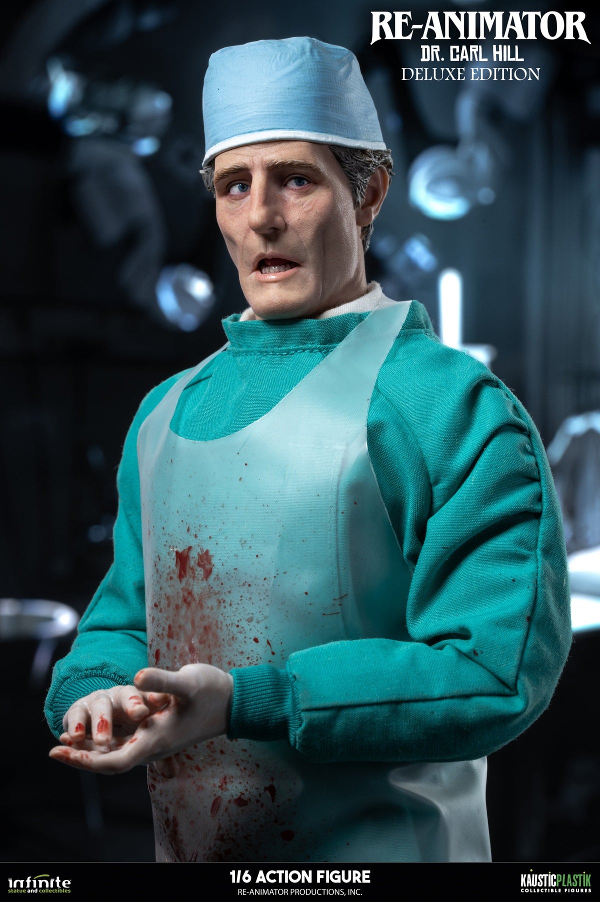 Presale Infinite 1/6 Re-Animator Doctor Carl Hill Male Action Figure Model Deluxe Ver.