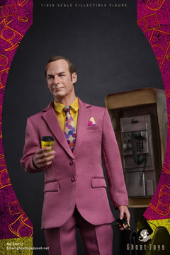 Presale Ghost toys GH-012 1/6 Better Call Seductive Saul Lawyer Goodman Action Figure