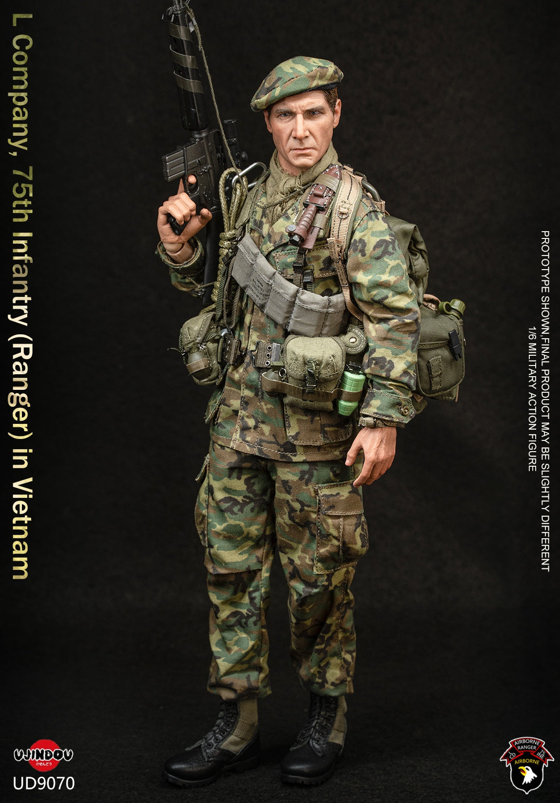 Presale UJINDOU UD9070 1/6 U.S. ARMY L Company 75th Infantry in Vietnam Figure