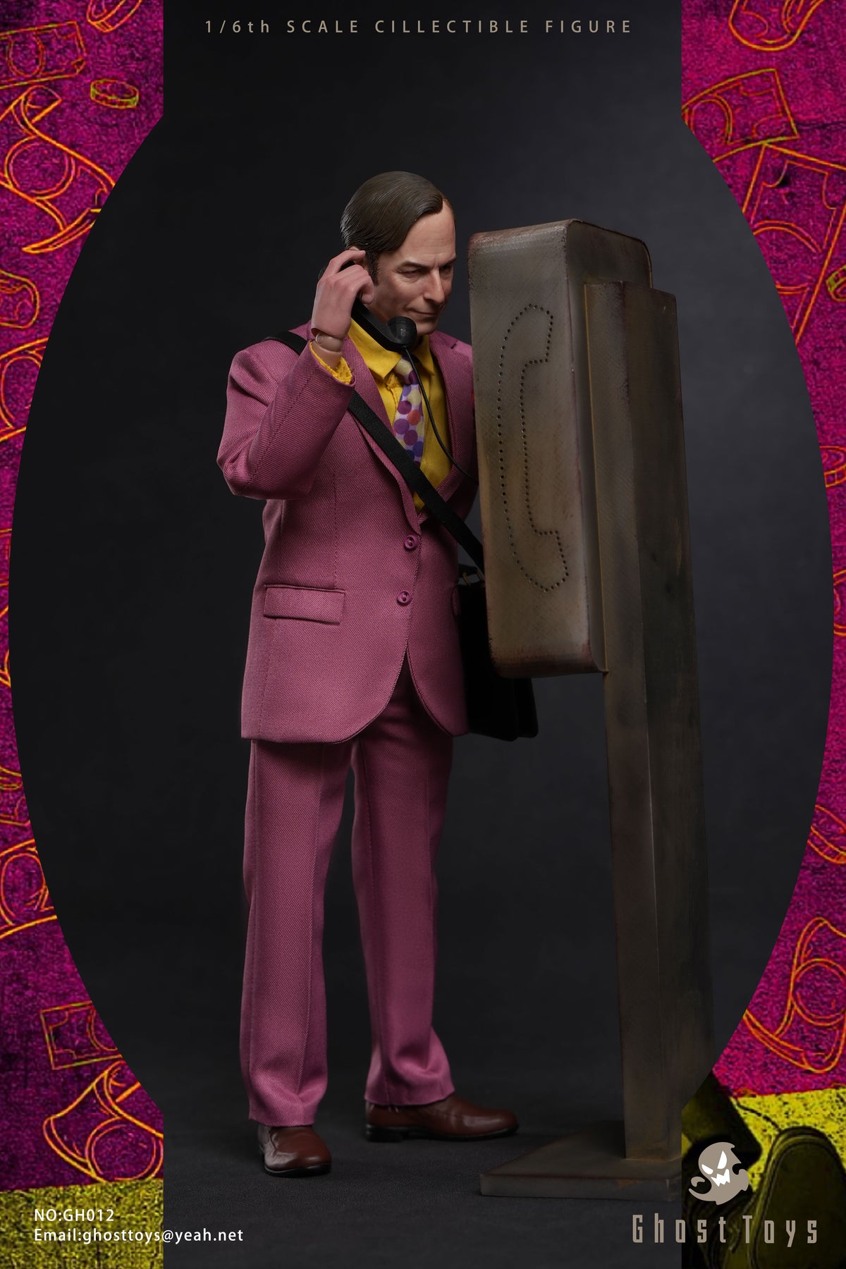 Presale Ghost toys GH-012 1/6 Better Call Seductive Saul Lawyer Goodman Action Figure
