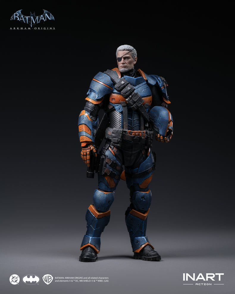 Presale INART MAG G0012 1/12 Batman Arkham Origins Deathstroke Action Figure Toy