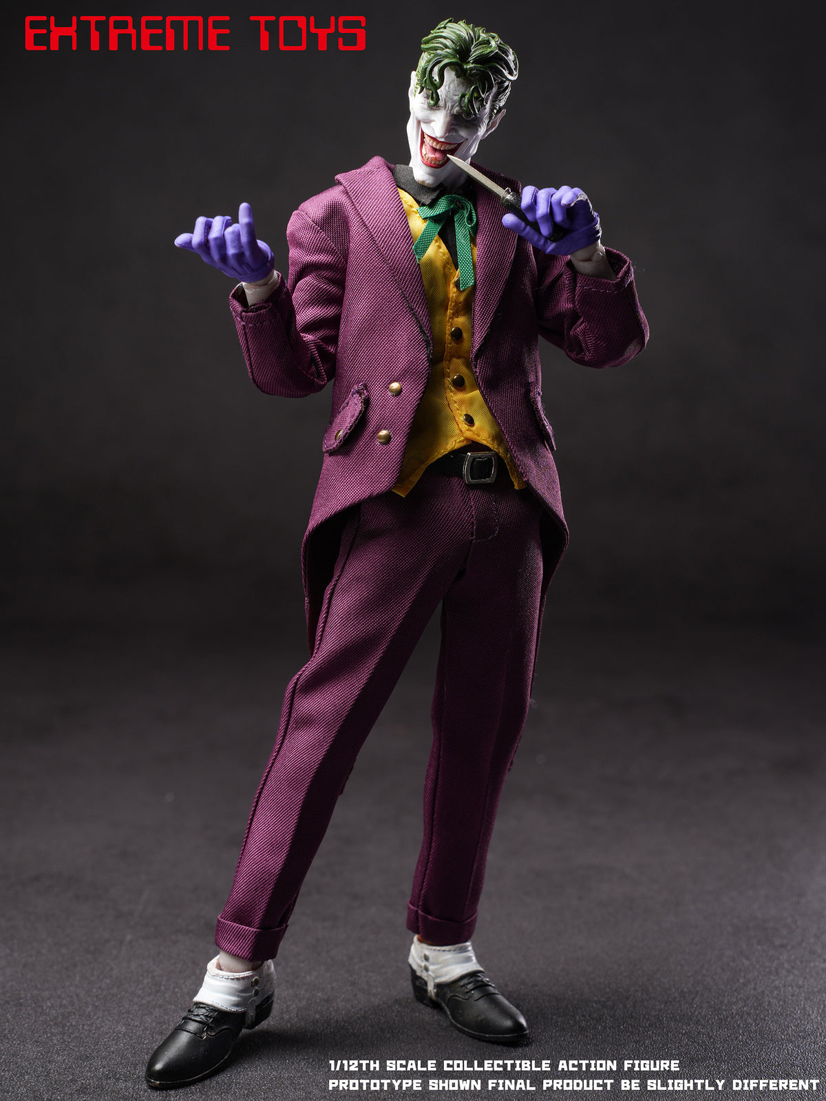 Presale EXTREME TOYS EX004 1/12 The Killing Joker Collectible Action Figure Toy