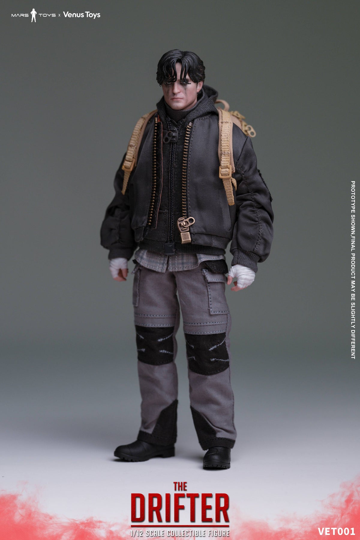 Venus Toys x Mars Toys VET001 1/12 Bat Man Bruce Male Action Figure Deluxe Ver.