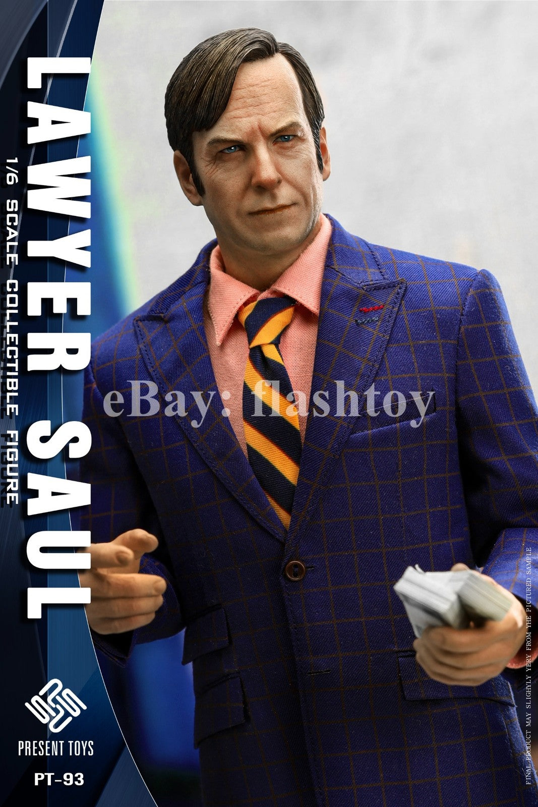 Presale PRESENT TOYS PT-sp93 1/6 Saul Lawyer Goodman Male Action Figure Model