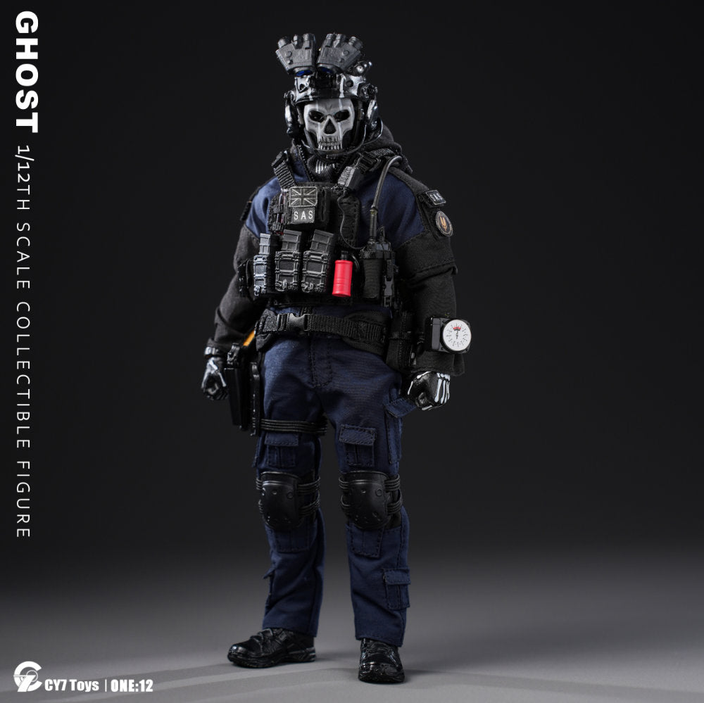 Vorverkauf CY7 Toys 1/12 Night Ghost 6" Sammelfigur Actionfigur Modell Soldat