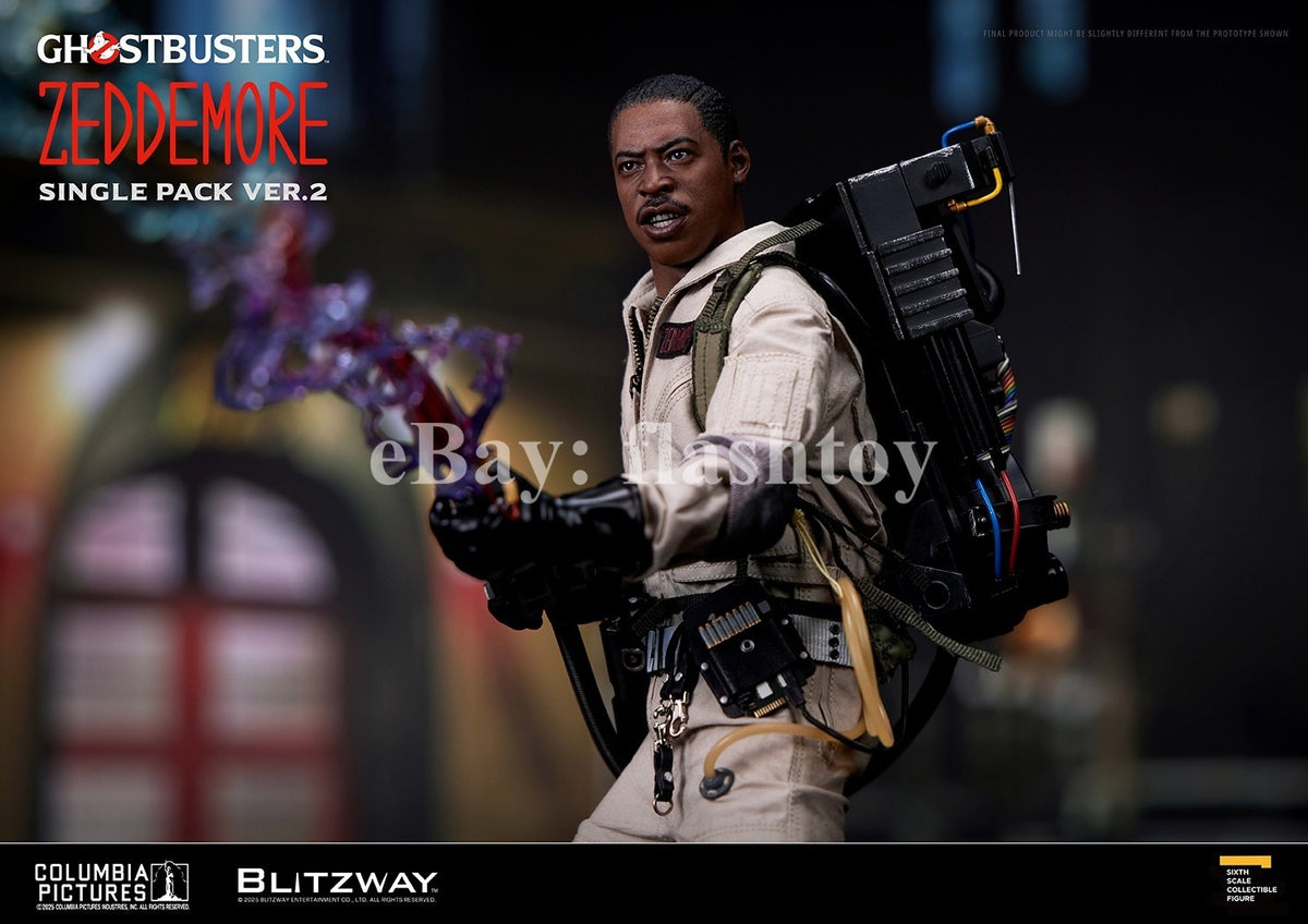 Presale BLITZWAY BW-UMS-12404 1/6 Ghostbusters Winston Zeddemore Action Figure