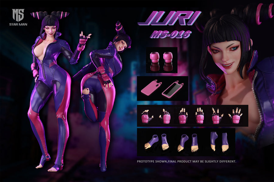 STAR MAN MS-016 1/6 Female Fighter Spider Juri Collectible Action Figure Model Toy