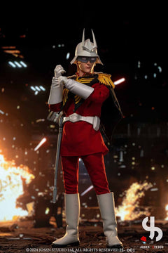 JOSEN STUDIO JS001 1/6 Char Aznable Collectible Male Action Figure Model Toy