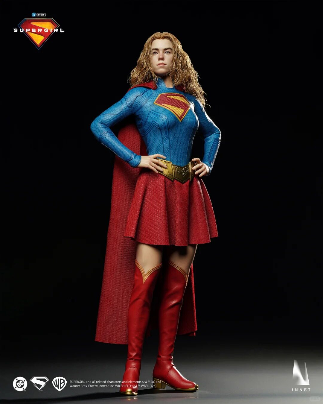 Presale INART AgA040 1/6 Supergirl (2026) Collectible Female Action Figure Model