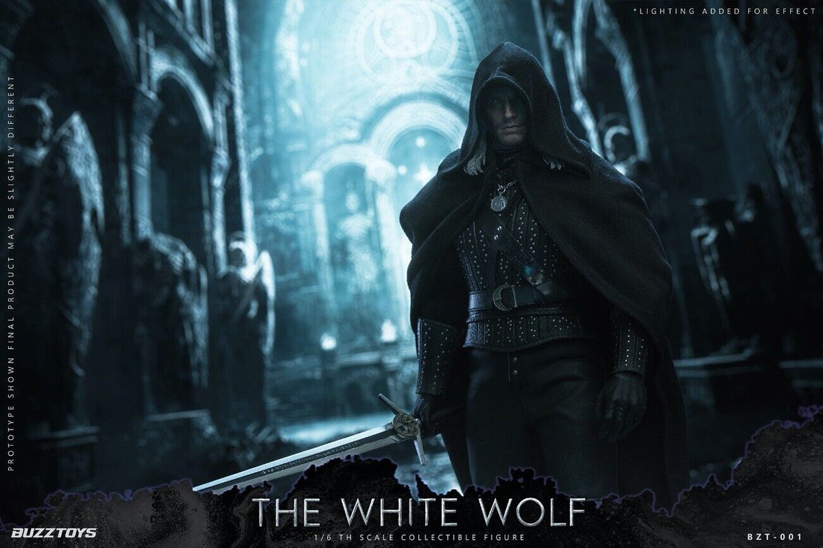 BUZZTOYS BUZ001 1/6 The Witcher The White Wolf Geralt Henry 12" Action Figure
