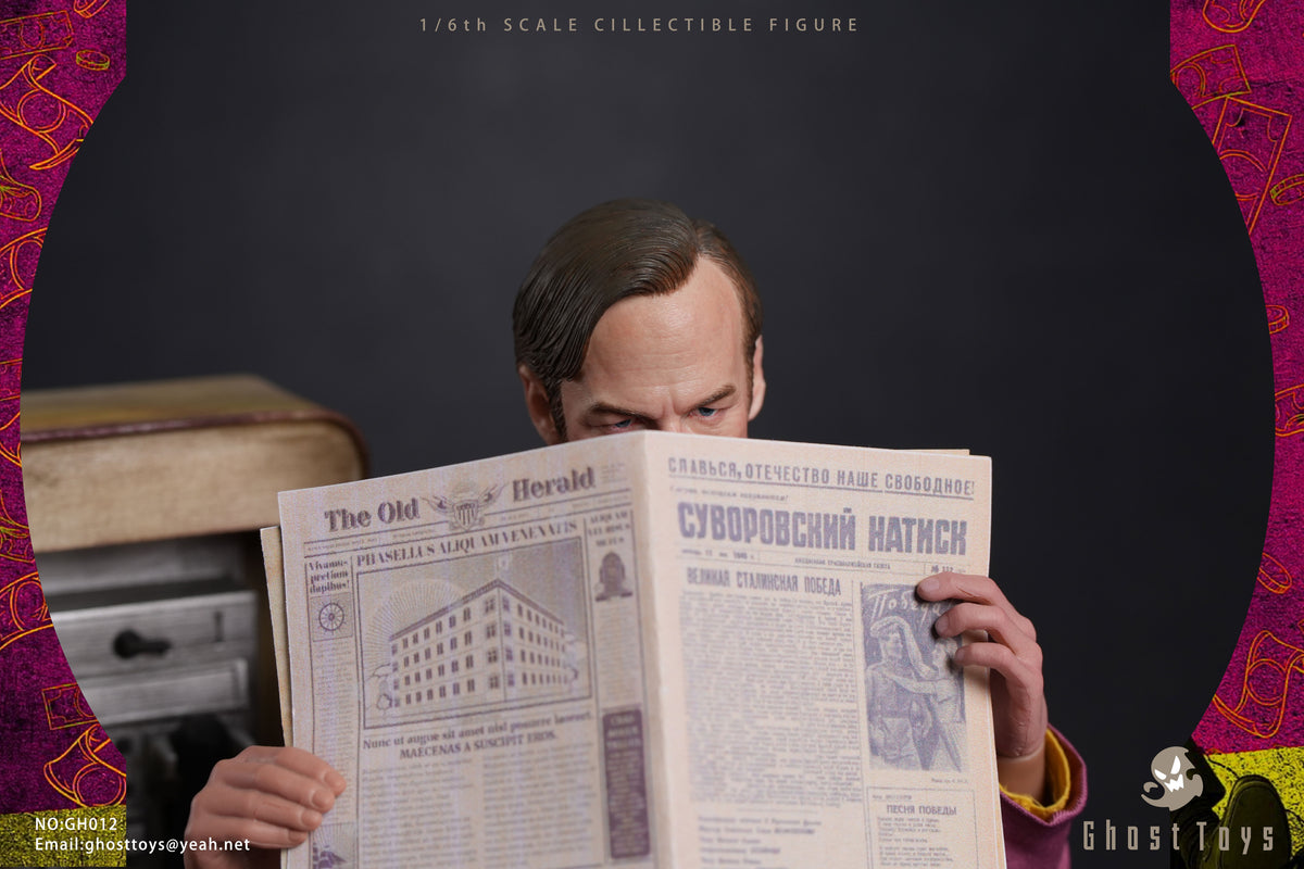 Presale Ghost toys GH-012 1/6 Better Call Seductive Saul Lawyer Goodman Action Figure