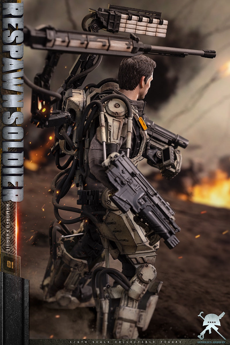 Presale General's Armoury GA3001 1/6 Edge of Tomorrow William Action Figure Toy