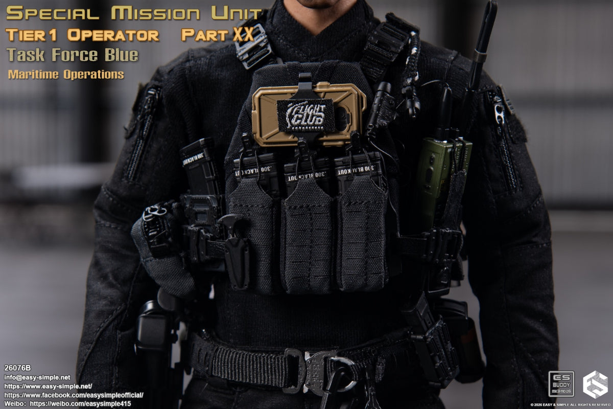 Presale Easy&Simple 26076B 1/6 Special Mission Unit Tier1 Operator Action Figure