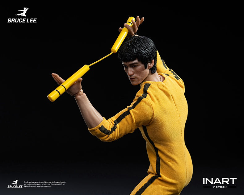 Presale INART Gy A036 1/12 Bruce Lee Collectible Action Figure Toy Yellow Outfit Set