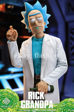 Presale PRESENT TOYS PT-sp90 1/6 Rick Grandpa 12" Male Action Figure Model Toy