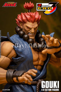 Presale STORM ARENA SFSA07 1/12 Street Fighter Zero 3 Gouki Action Figure Model