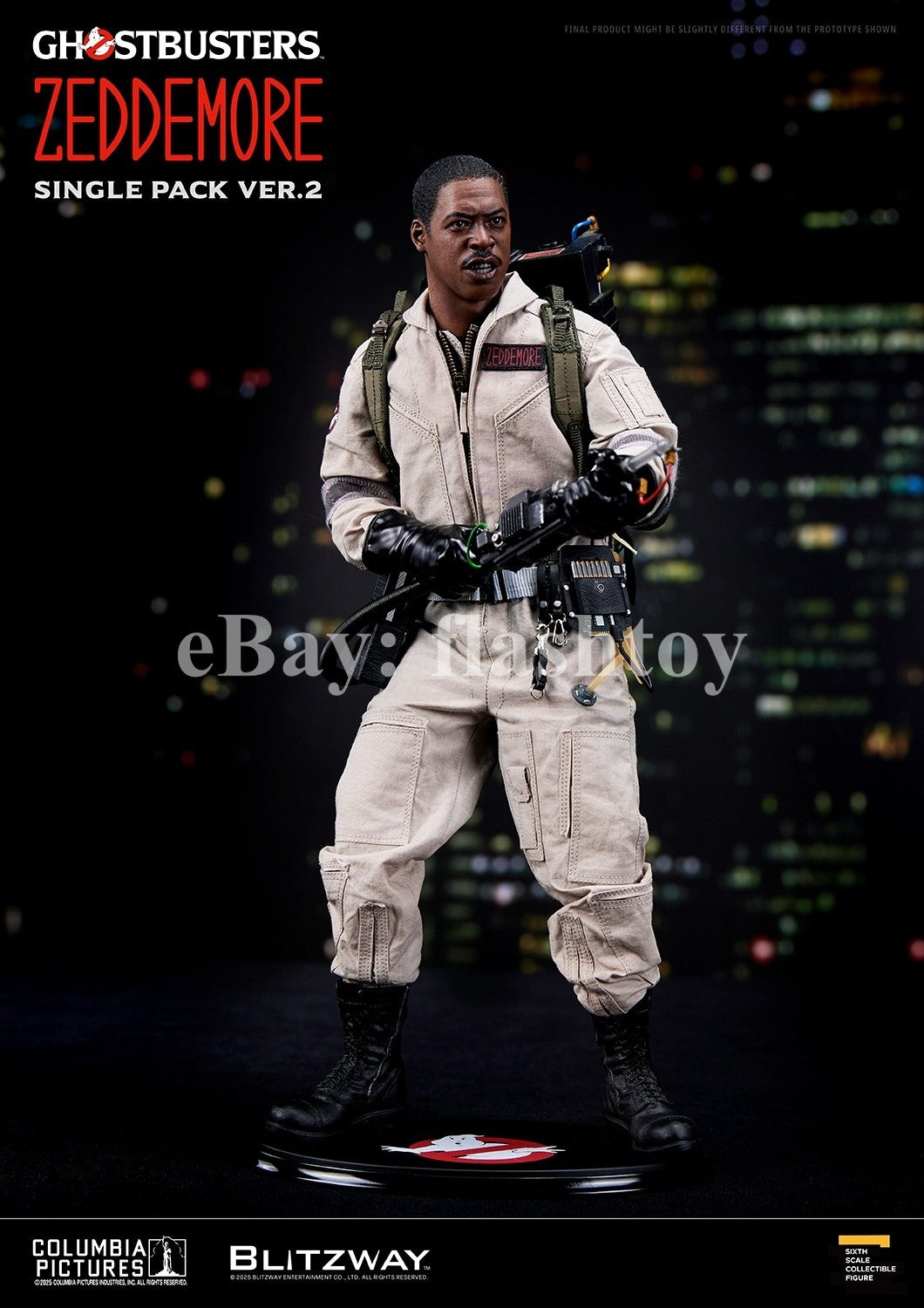 Presale BLITZWAY BW-UMS-12404 1/6 Ghostbusters Winston Zeddemore Action Figure