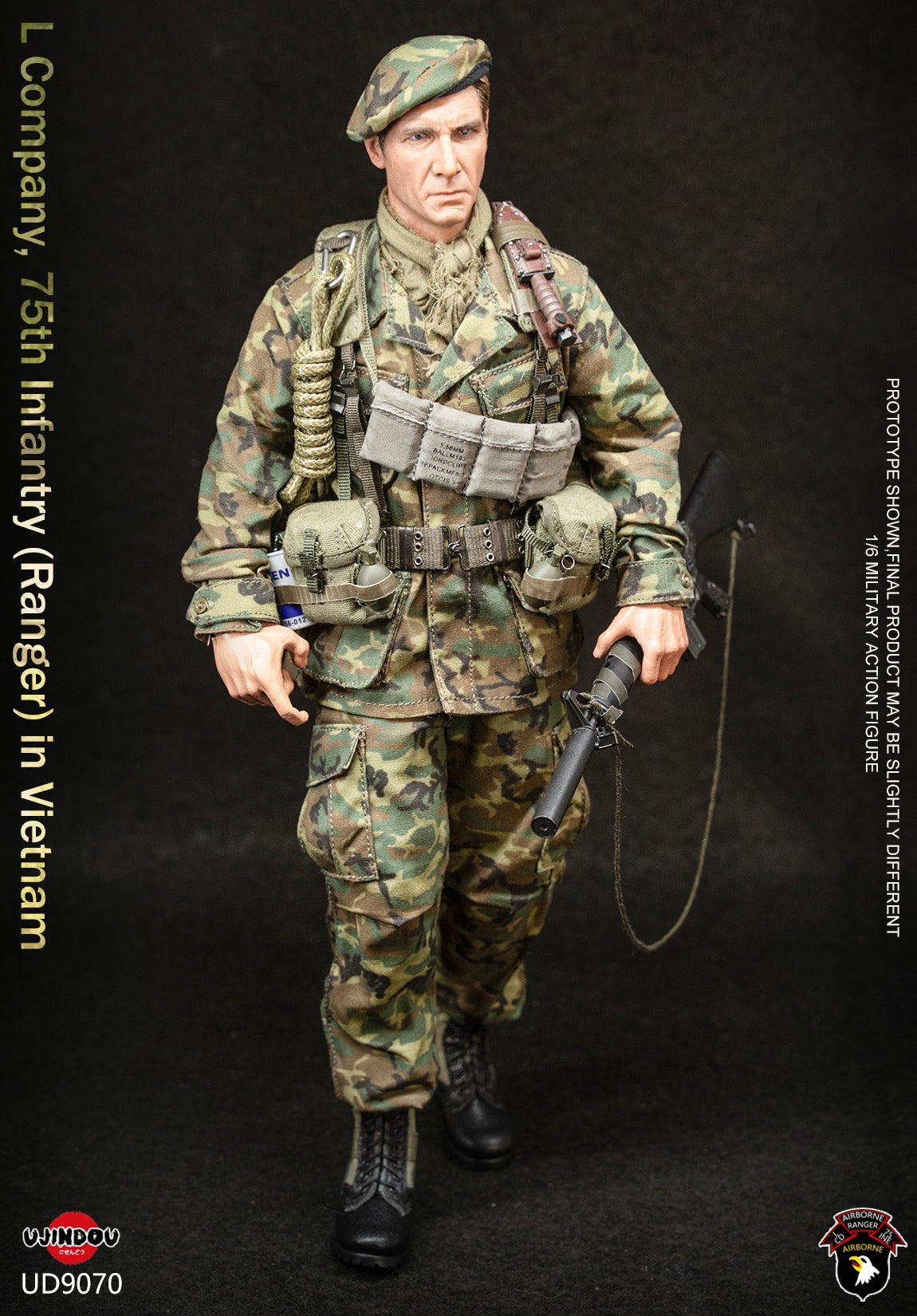 Presale UJINDOU UD9070 1/6 U.S. ARMY L Company 75th Infantry in Vietnam Figure