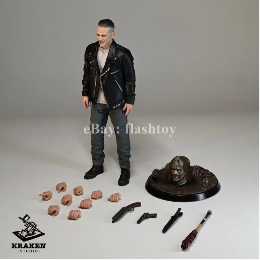 Kraken Studio 1/12 The Whisperers Negan 6" Collectible Male Action Figure Model