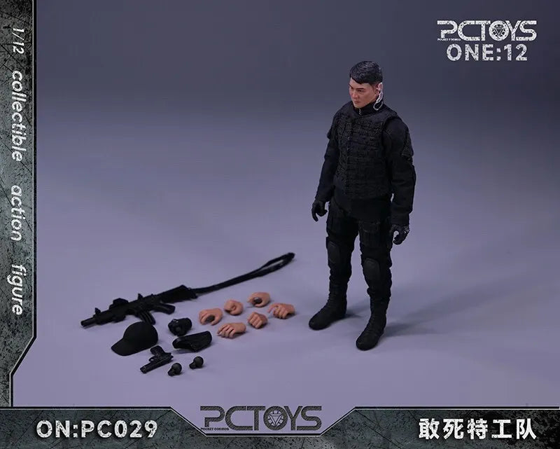 PCTOYS PC029 1/12 The Special Forces Li 6" männliche Soldaten-Actionfigur Modellspielzeug