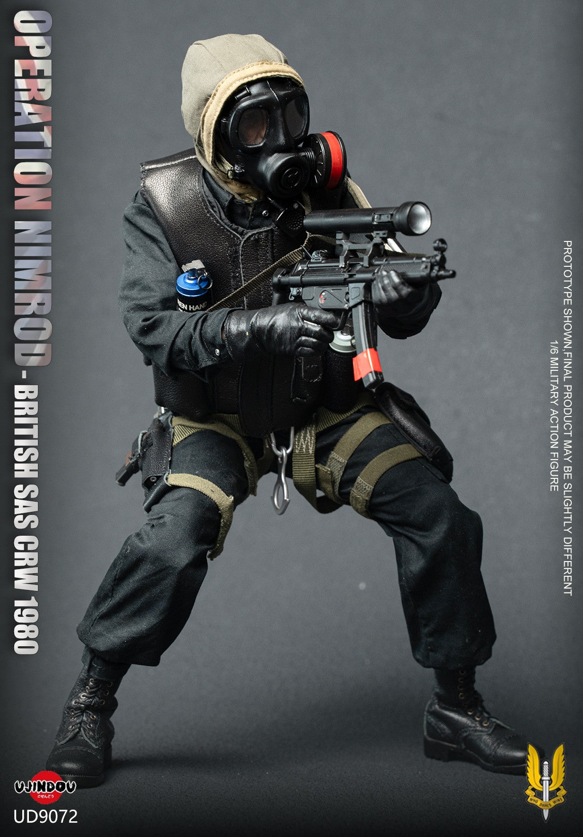 Presale UJINDOU UD9072 1/6 Operation Nimrod British Sas Crw 1980 Action Figure
