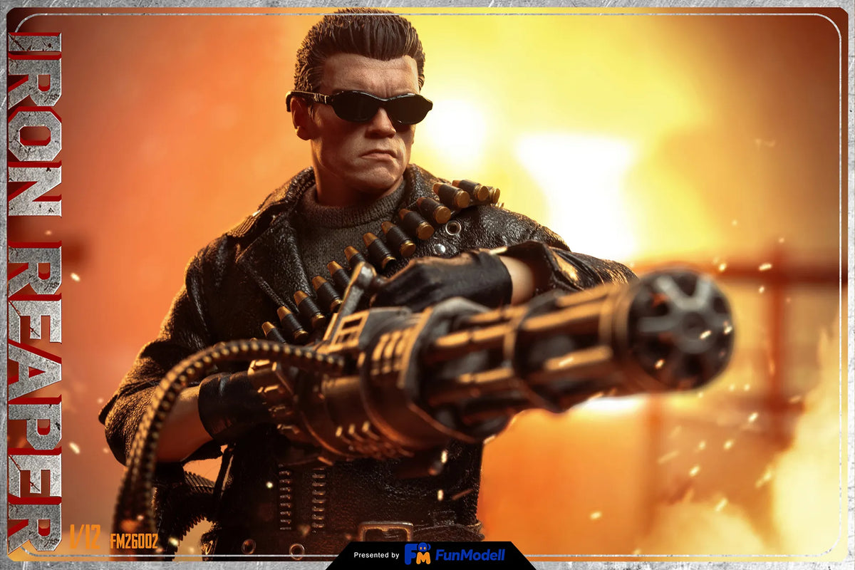 Presale FunModell FM26002 1/12 Future Warrior T800 Arnold Male Action Figure Toy