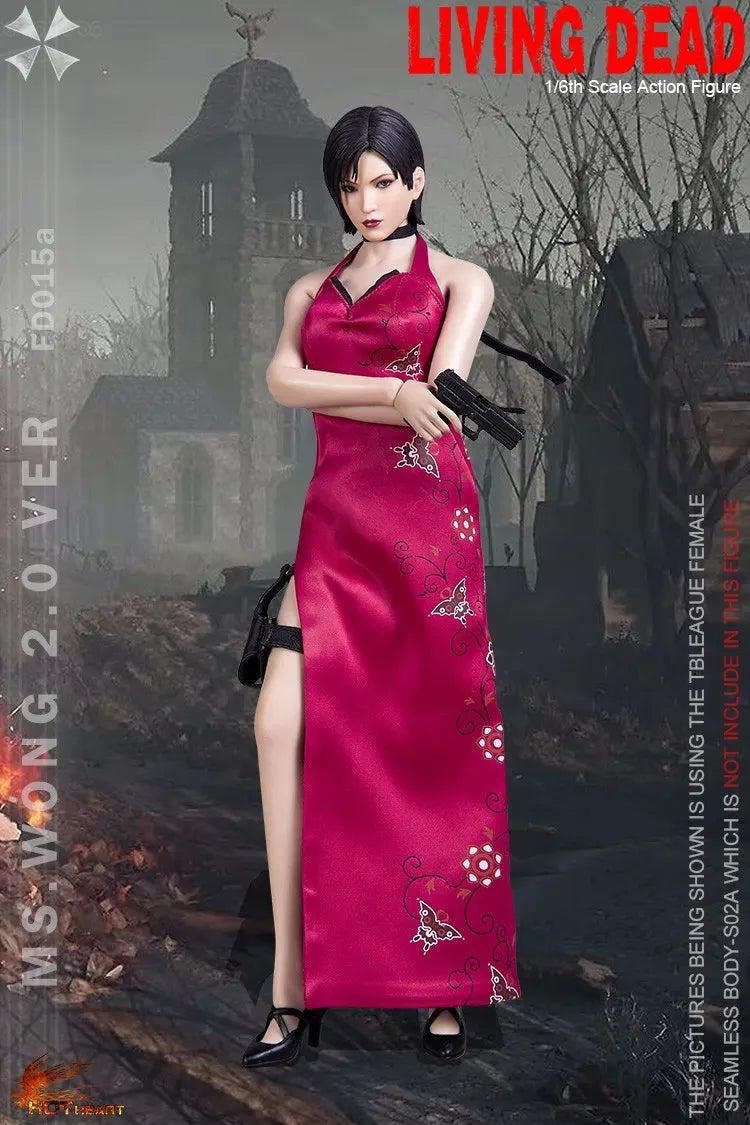 In Stock Hot Heart FD015B 1/6 Ada Accessories for 12" Female Figure Body