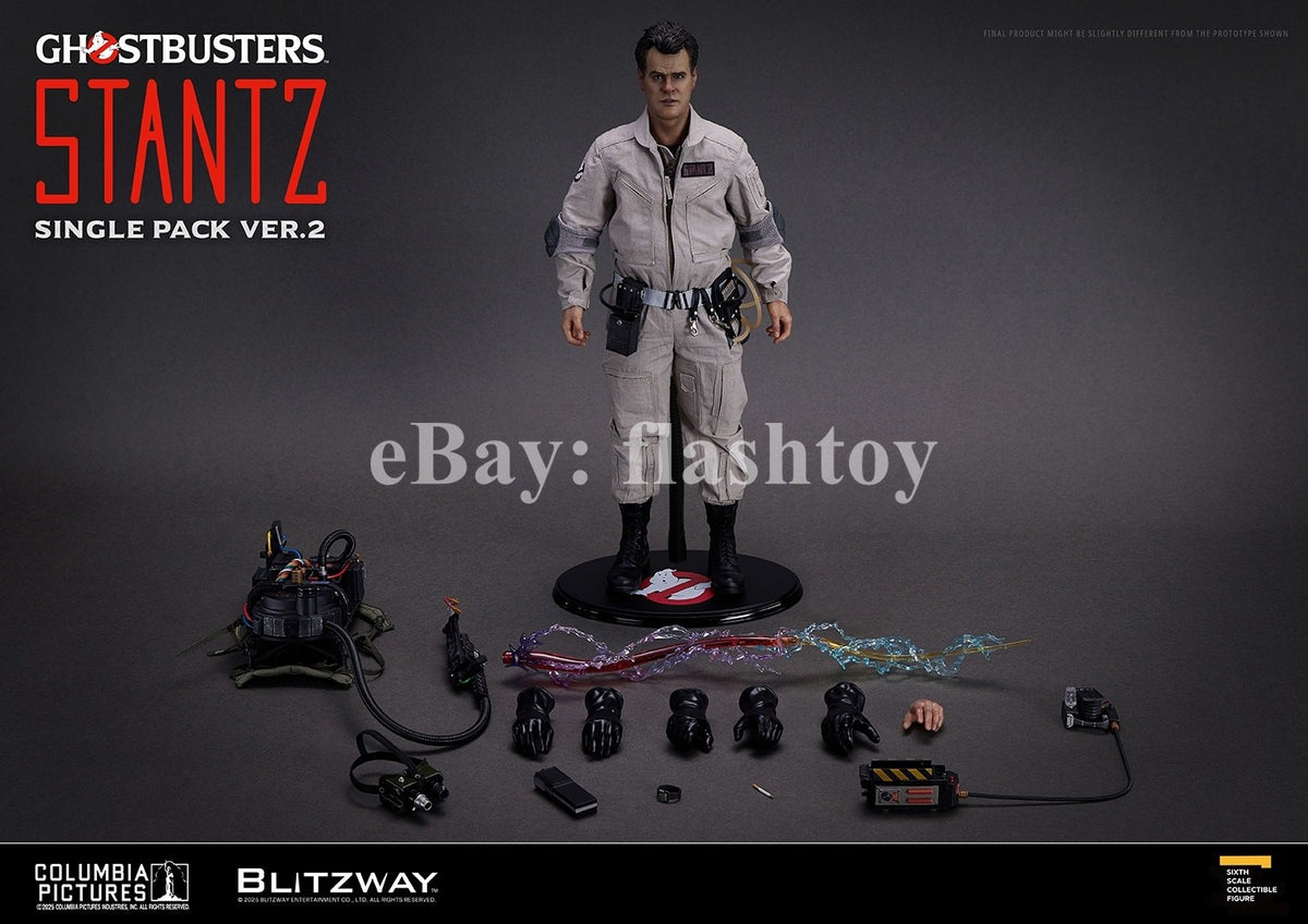 Presale BLITZWAY BW-UMS-12402 1/6 Ghostbusters Raymond Stantz Male Action Figure