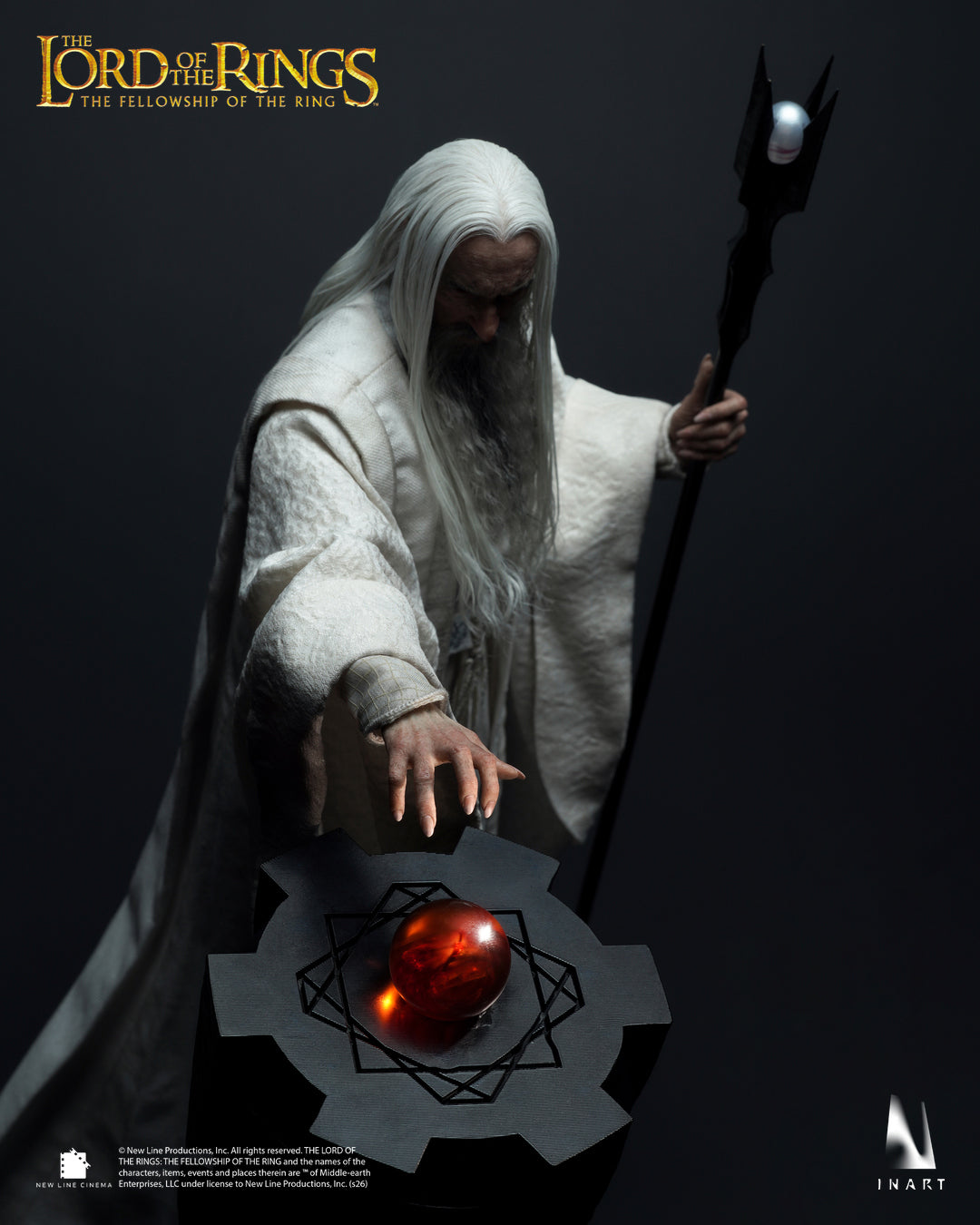 Presale INART Ag A041 1/6 The Lord of the Rings Saruman Action Figure Model Toy