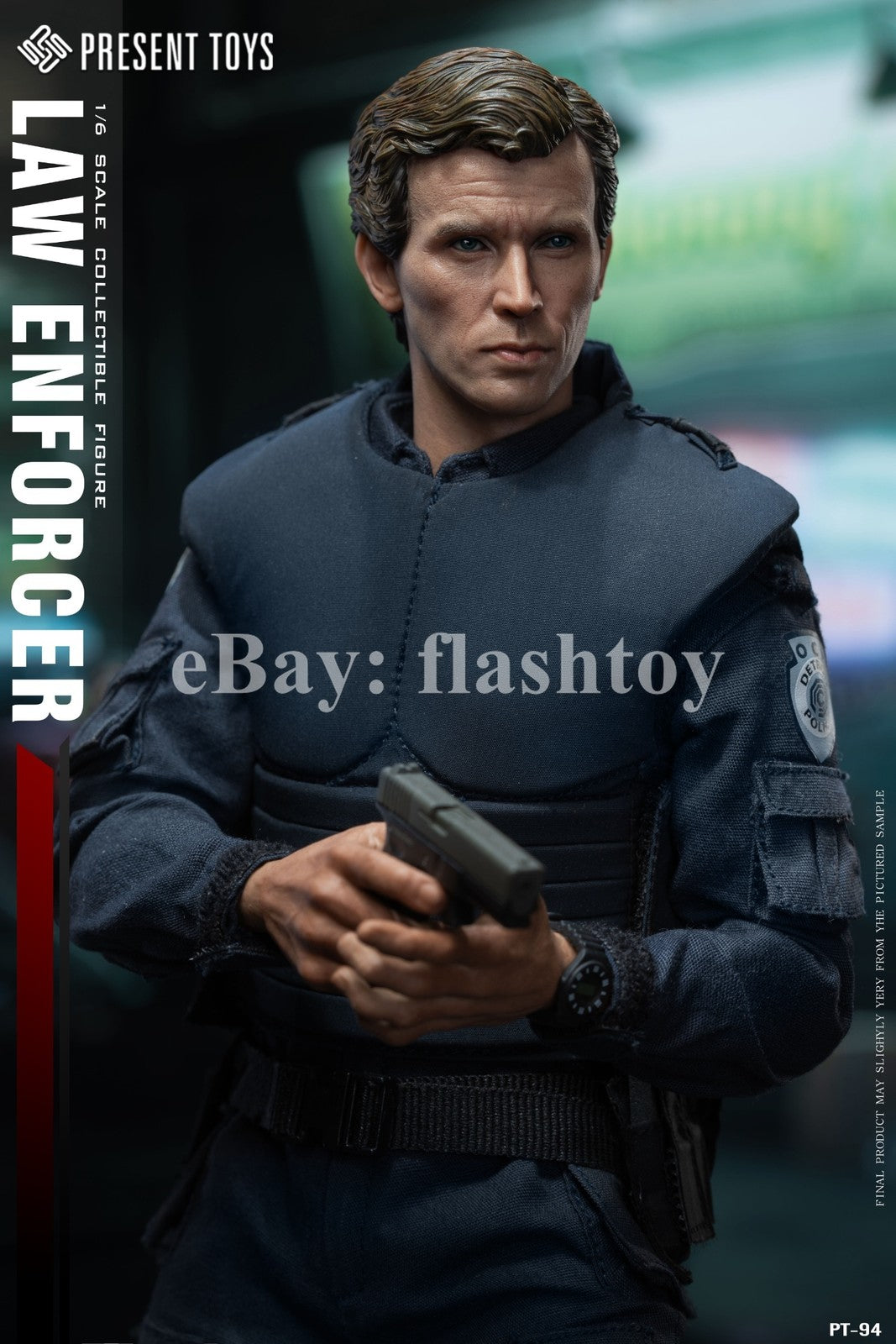 Presale PRESENT TOYS PT-sp94 1/6 Law Enforcer Police Officer Murphy Figure Toy