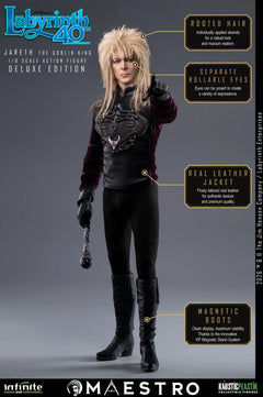 Presale Infinite 1/6 Labyrinth Jareth the Goblin King Male Action Figure Model