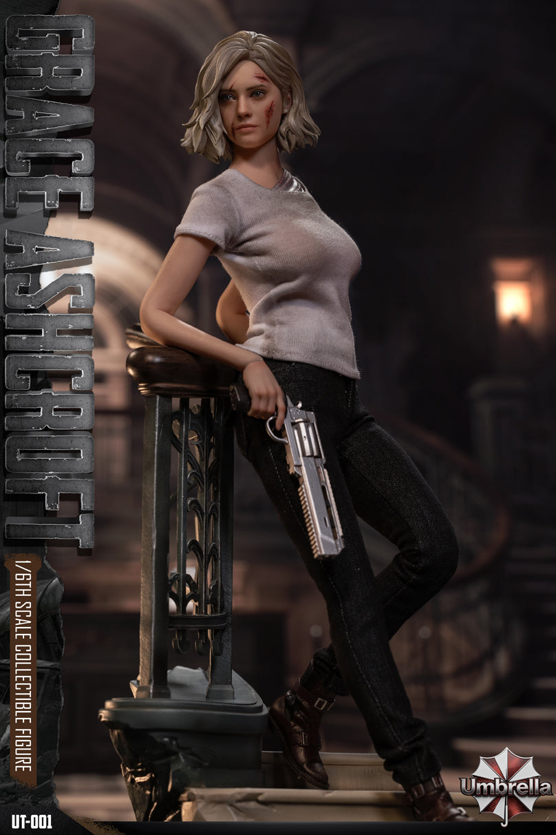 Pre-order Umbrella UT-001 1/6 Resident Zombie Evil Crisis Grace Action Figure