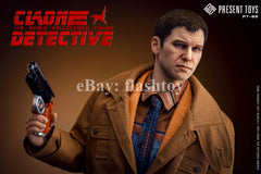 Presale PRESENT TOYS PT-sp89 1/6 Clone Detective Rick Deckard Action Figure Toy