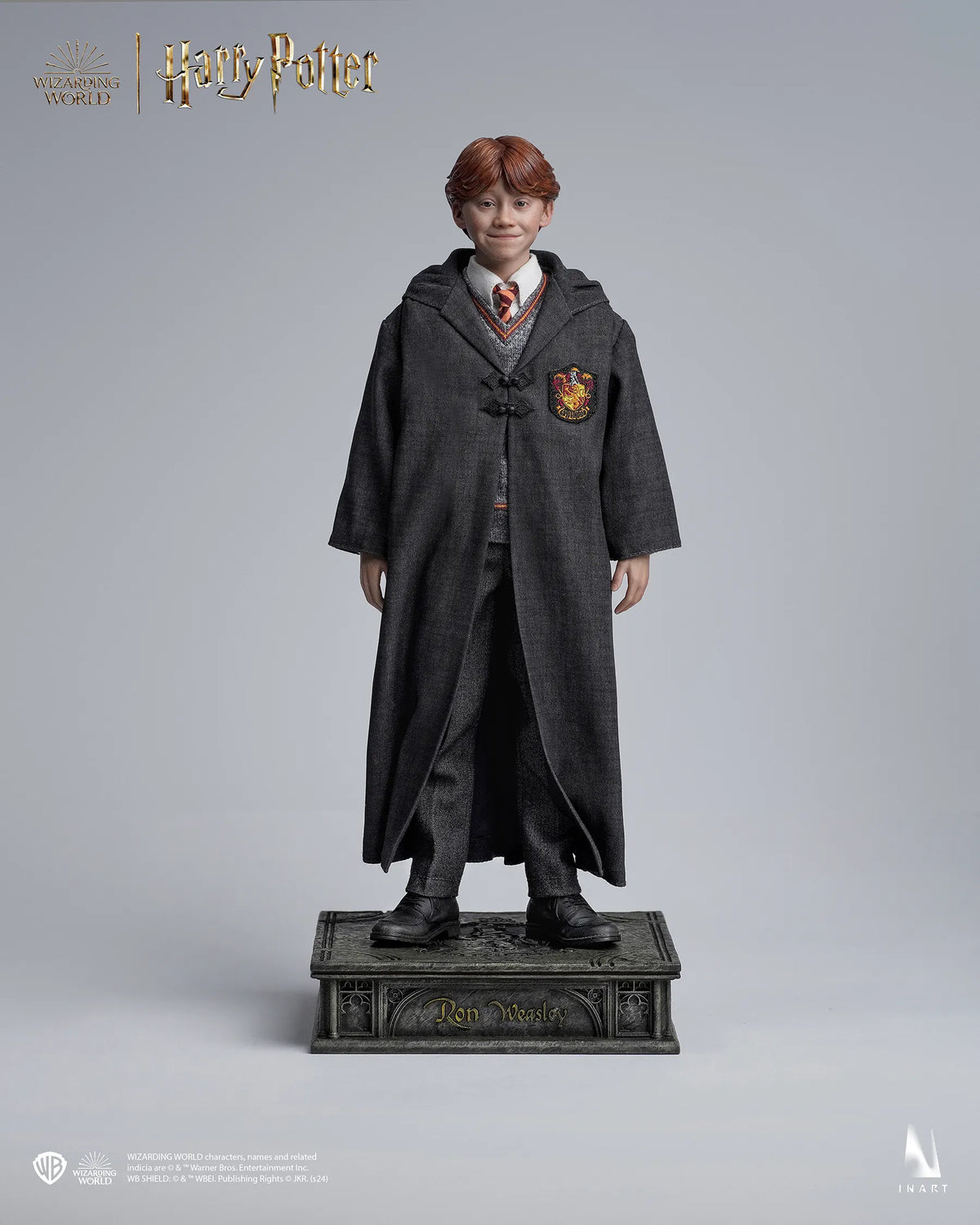 INART A010D1 1/6 Harry Potter Ron Weasley Model Rooted Hair Figure Deluxe Ver.