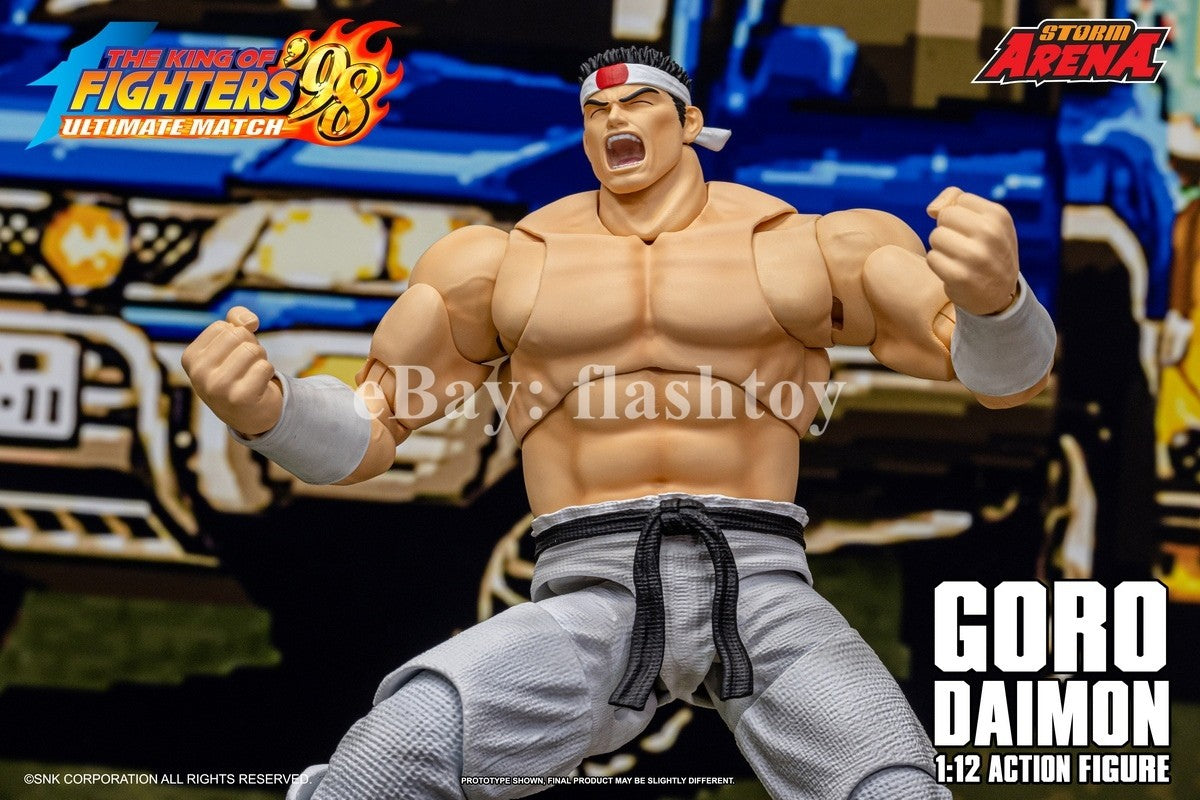 Presale STORM ARENA KFSA02 1/12 The King Of Fighters Goro Daimon Action Figure