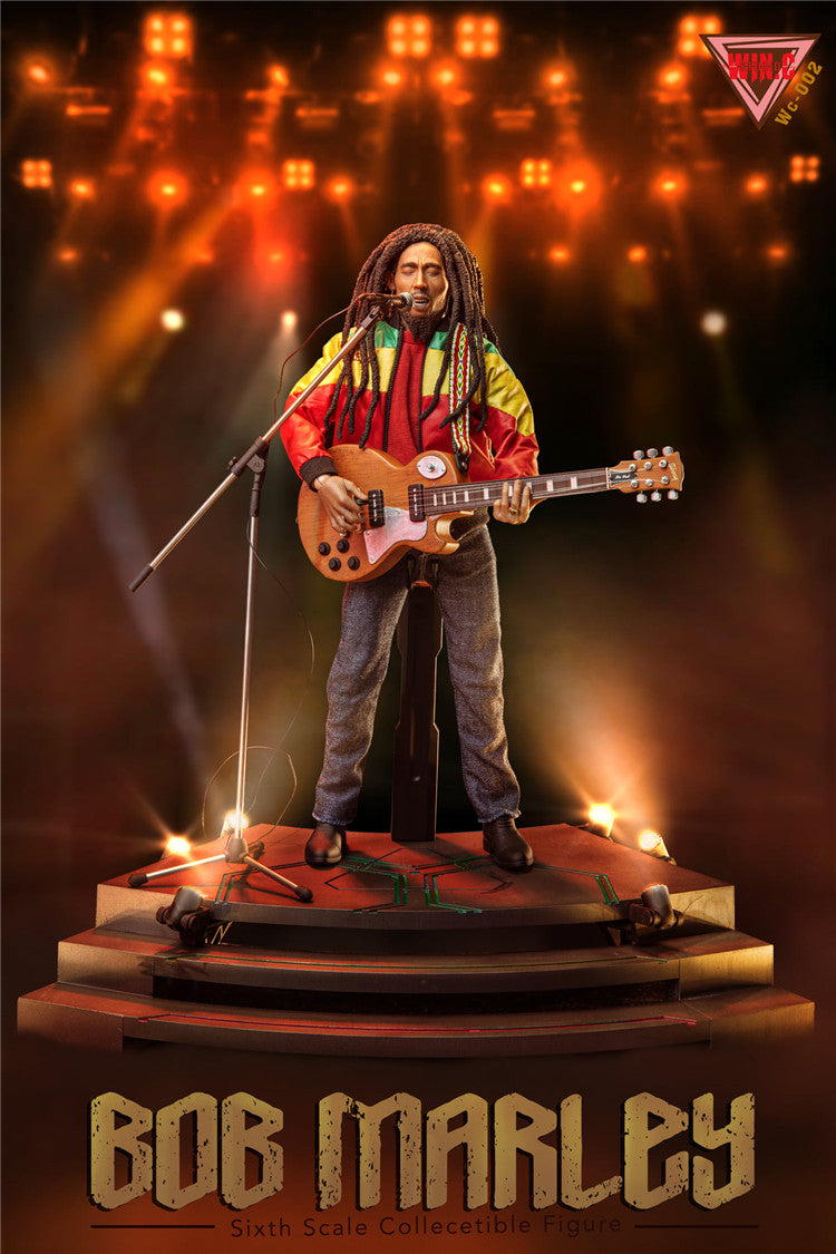 Win.c Studio WC-002 1/6 Pacifist Singer Marley Male Action Figure Model Toy