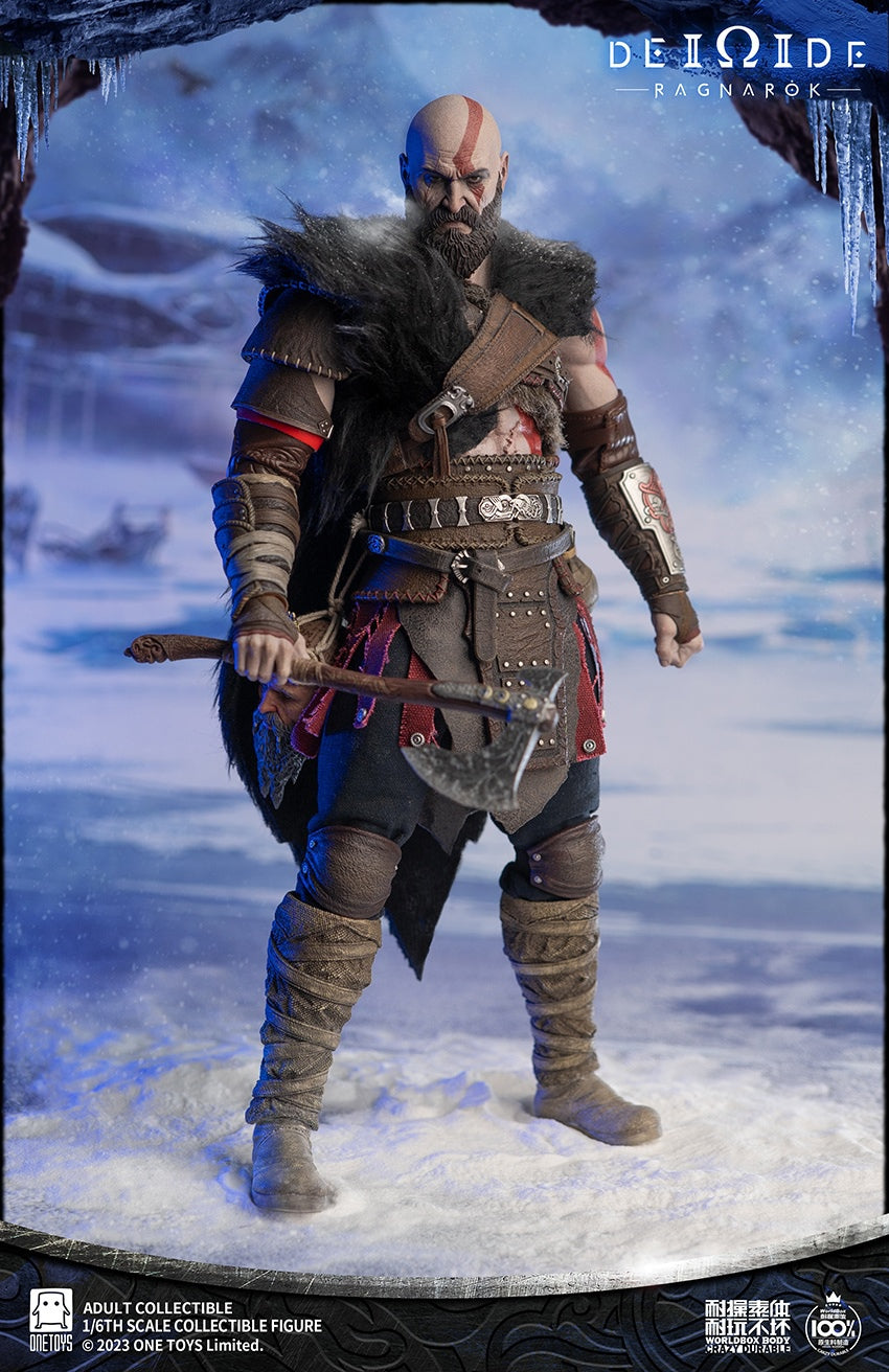 Worldbox OT019 1/6 The War God Kratos Sammelbare männliche Actionfigur Modell Spielzeug