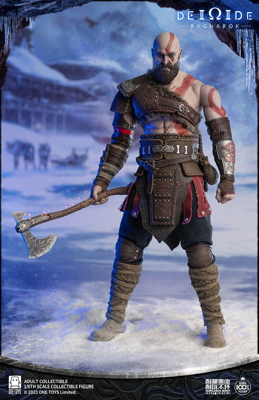 Worldbox OT019 1/6 The War God Kratos Sammelbare männliche Actionfigur Modell Spielzeug