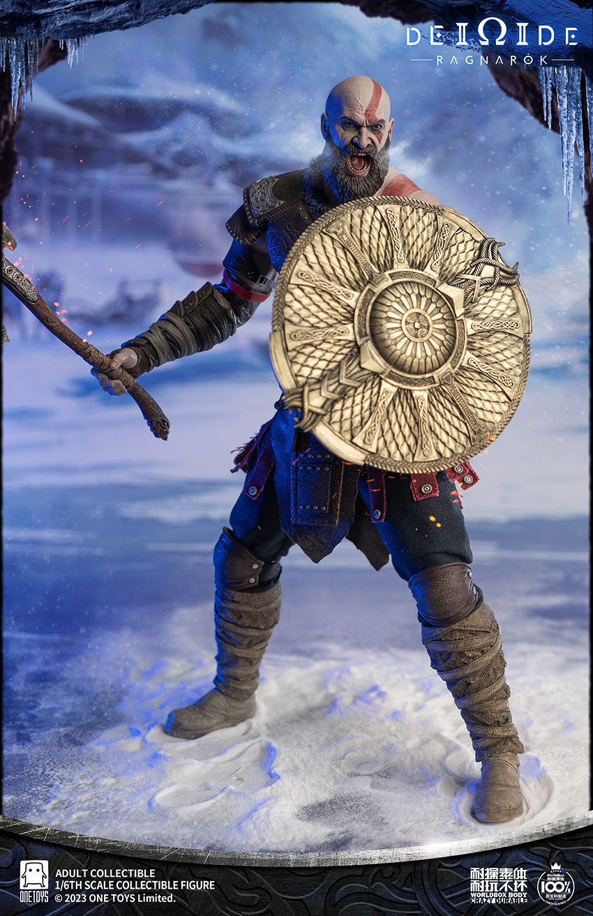Worldbox OT019 1/6 The War God Kratos Sammelbare männliche Actionfigur Modell Spielzeug