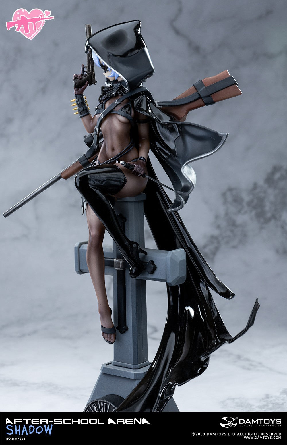DAMTOYS DMF005 1/7 After-School Arena Nr. 5: Shadow weibliche Figuren-Statue Modell