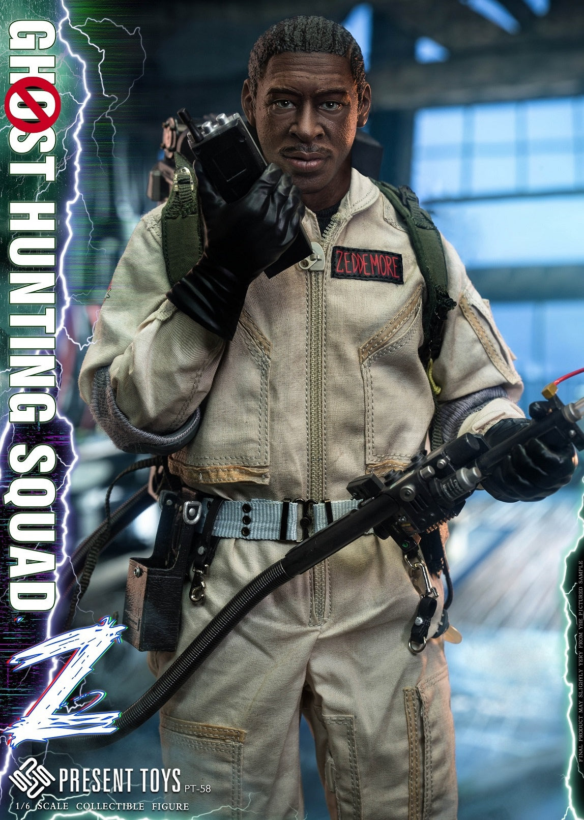 PRESENT TOYS PT-sp57 1/6 Ghost Hunting Squad Peter Venkman 12" Actionfigur Spielzeug