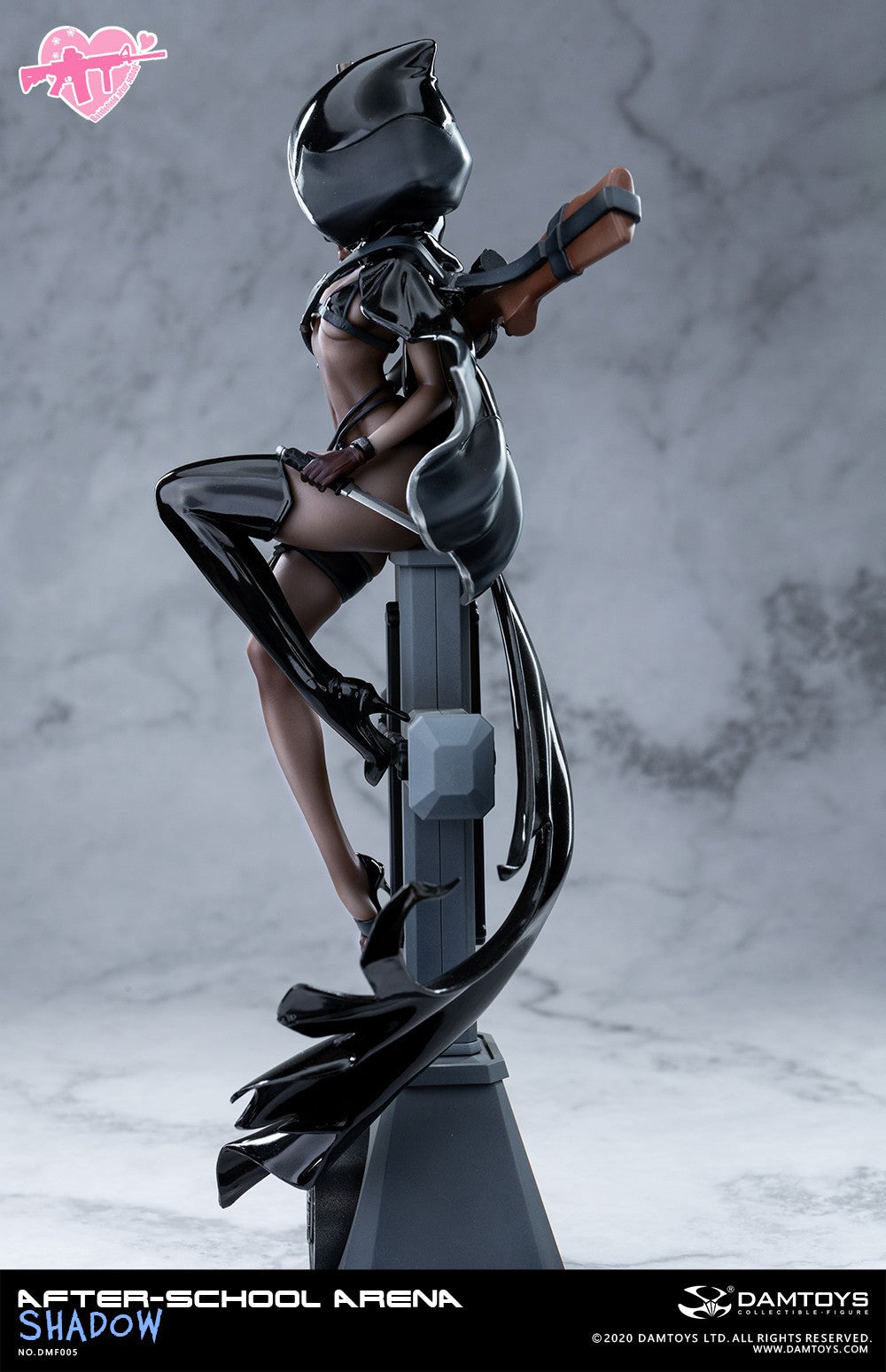 DAMTOYS DMF005 1/7 After-School Arena Nr. 5: Shadow weibliche Figuren-Statue Modell